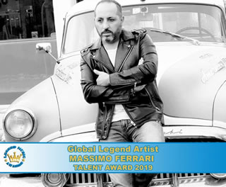 Global Legend Talent Award a Massimo Ferrari: un artista completo 