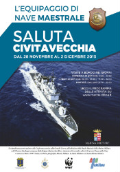 Marina Militare: ultima visita della nave Maestrale a Civitavecchia